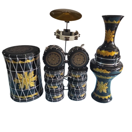 Marawis Ukir Full Set Marawis Motif Ukir