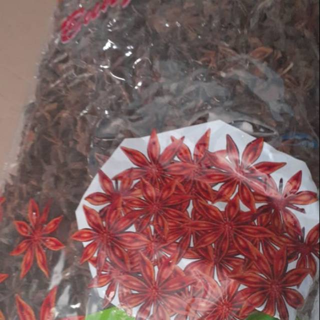 

Bunga lawang 250 &500gram bumbu dapur rempah jsr / star aniseeds