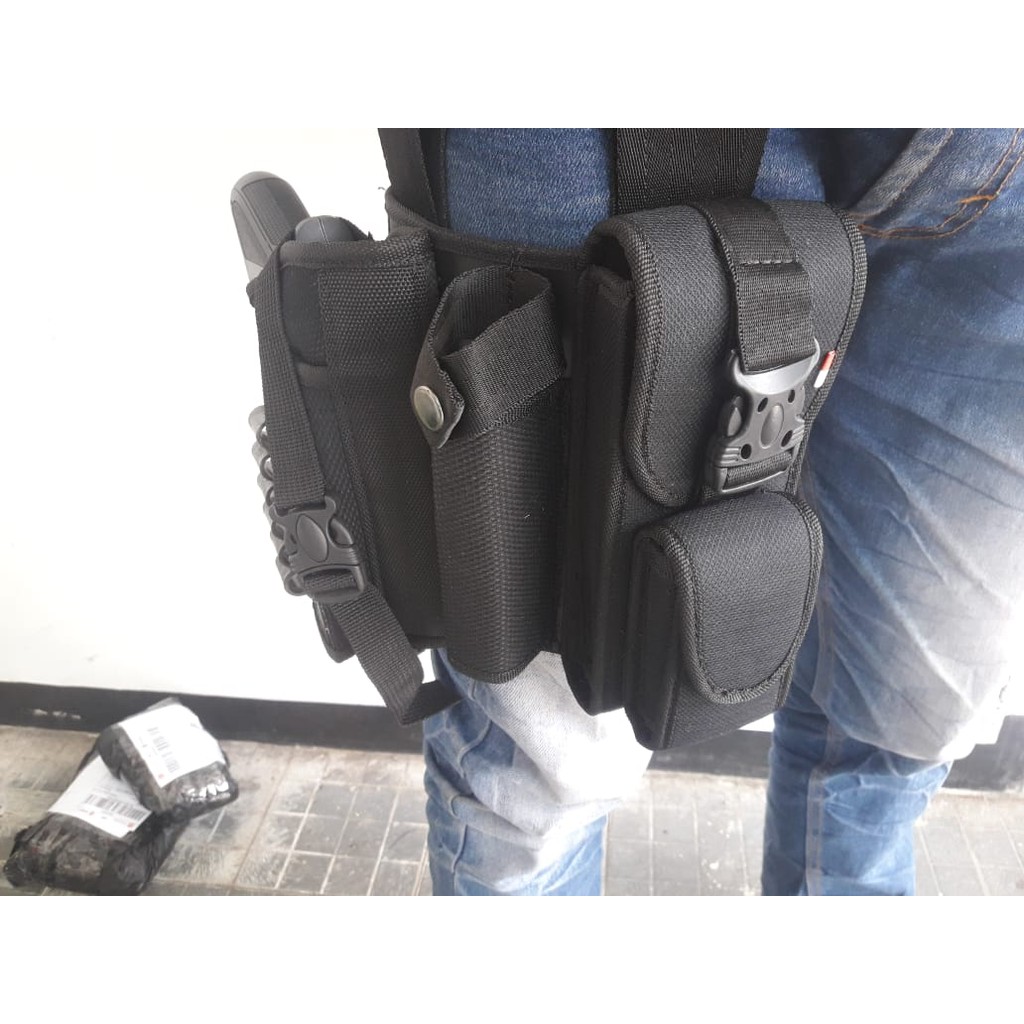 RPM PROMO HOLSTER PAHA Holster Paha dengan Magasen Mag Magazen KODE03