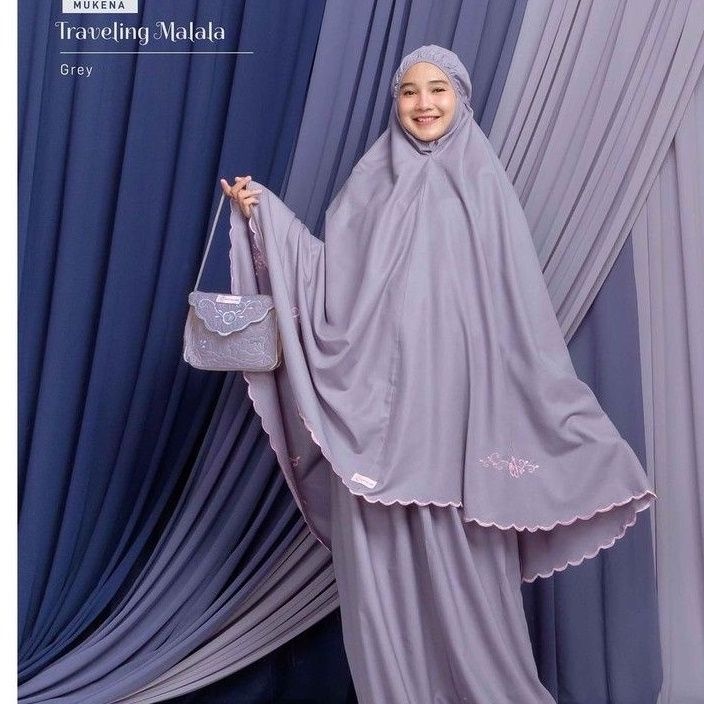 mukena katun model kotak cantik harga grosir bayar di tempat