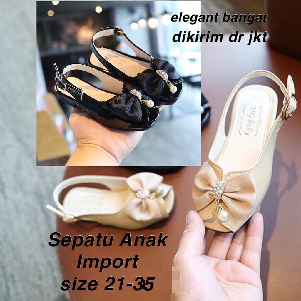 （LOLI-JKT)SP-271 SEPATU PESTA ANAK IMPORT/SEPATU FASHION ELEGANT BANGAT