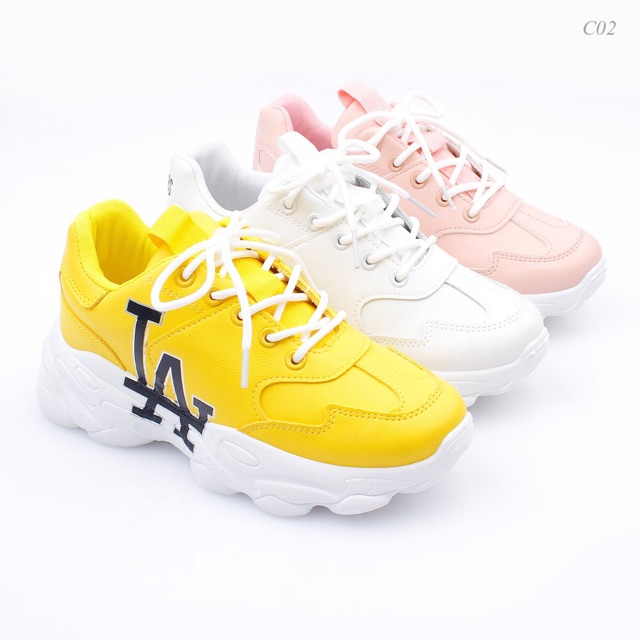 [JUALSEMUA18]Sepatu Fashion MLB LA C02