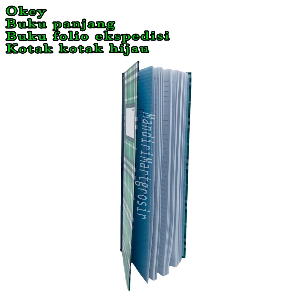 Okey * kiky * buku panjang * buku folio ekspedisi * 200 Sheets