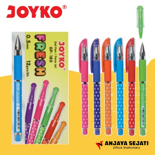 

Gelpen Joyko Fresh Gel GP - 180 ( Lusinan )