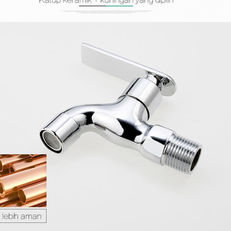 Ready / Micoe Kran Tembaga Kran Mesin Cuci Kran Air Kran dinding Kran Taman ,