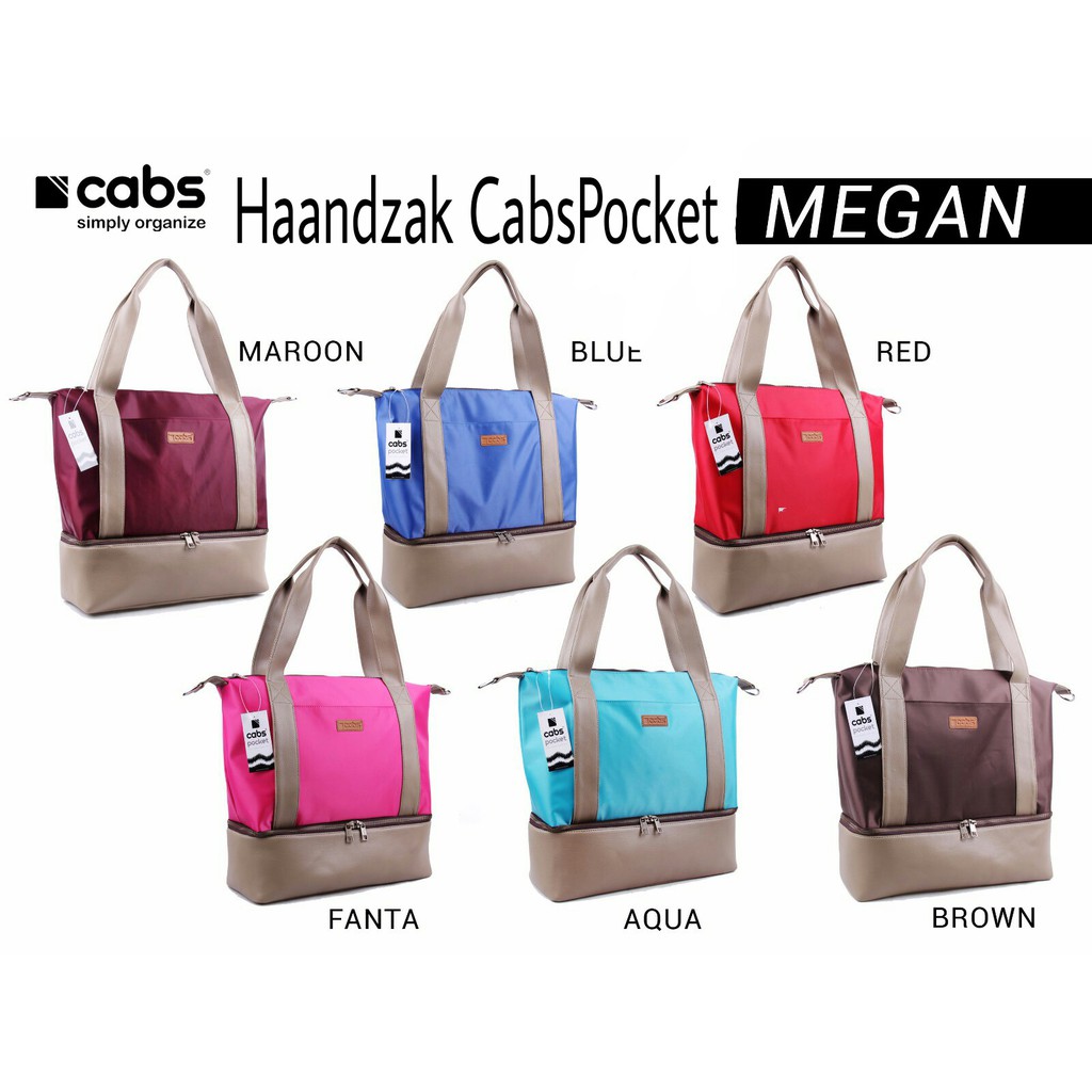 CLEARANCE SALE CABS POCKET MEGAN - TOTE BAG WANITA