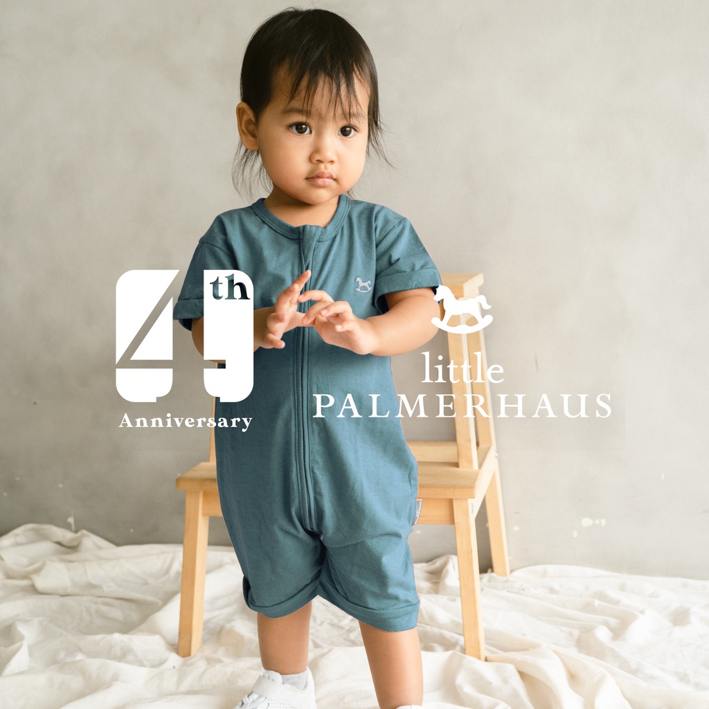 Little Palmerhaus Zippy Playsuit Romper Jumper Bayi 0-24 Bulan