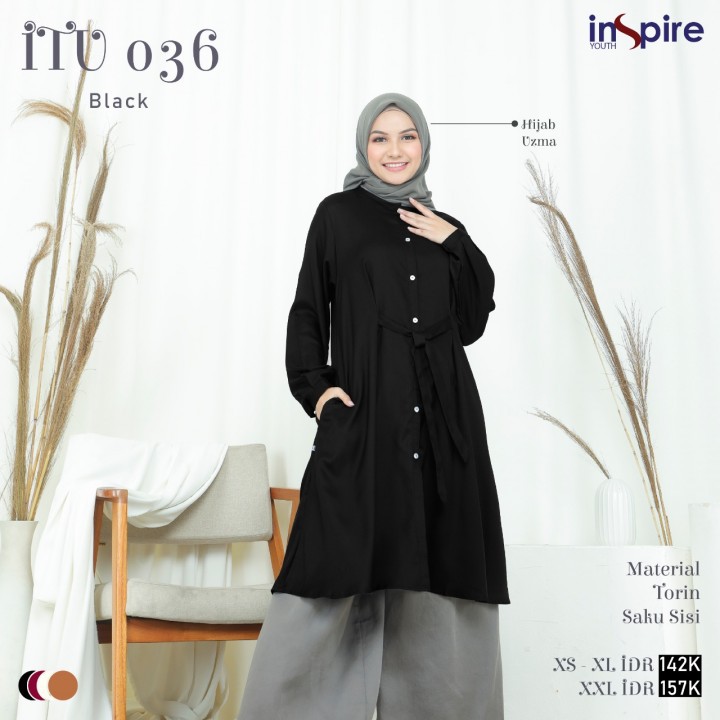 BAJU ATASAN TUNIK INSPIRE ITU 036 PAKAIAN