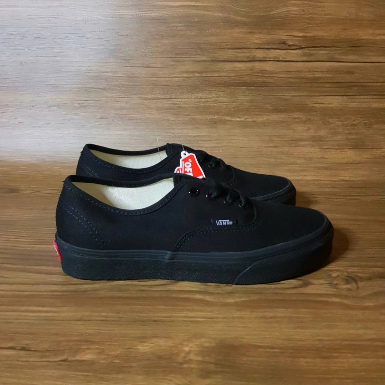 Authentic Black/Black Original (Resmi PT. Navya)