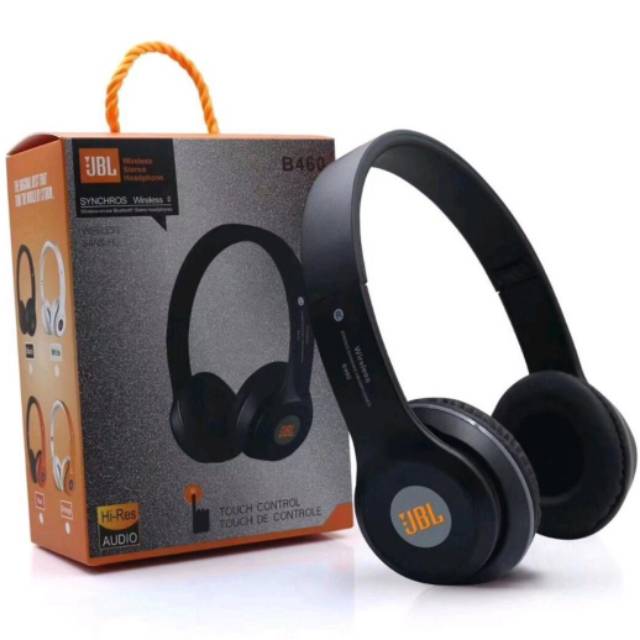 Headphone Bluetooth JBL B460 Super Bass - Bisa Pakai Memori