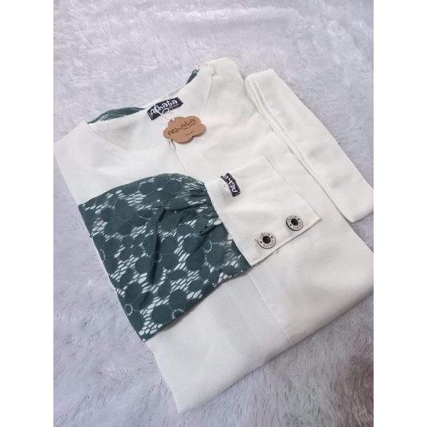 Gamis Brokat Butik/ veera maxy by athata dzee || gamis lebaran 2022-1