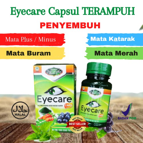 OU Obat Mata Minus Vitamin Mata Minus Silinder Otem Eyecare / Eyevit Original Madu Kesehatan Mata