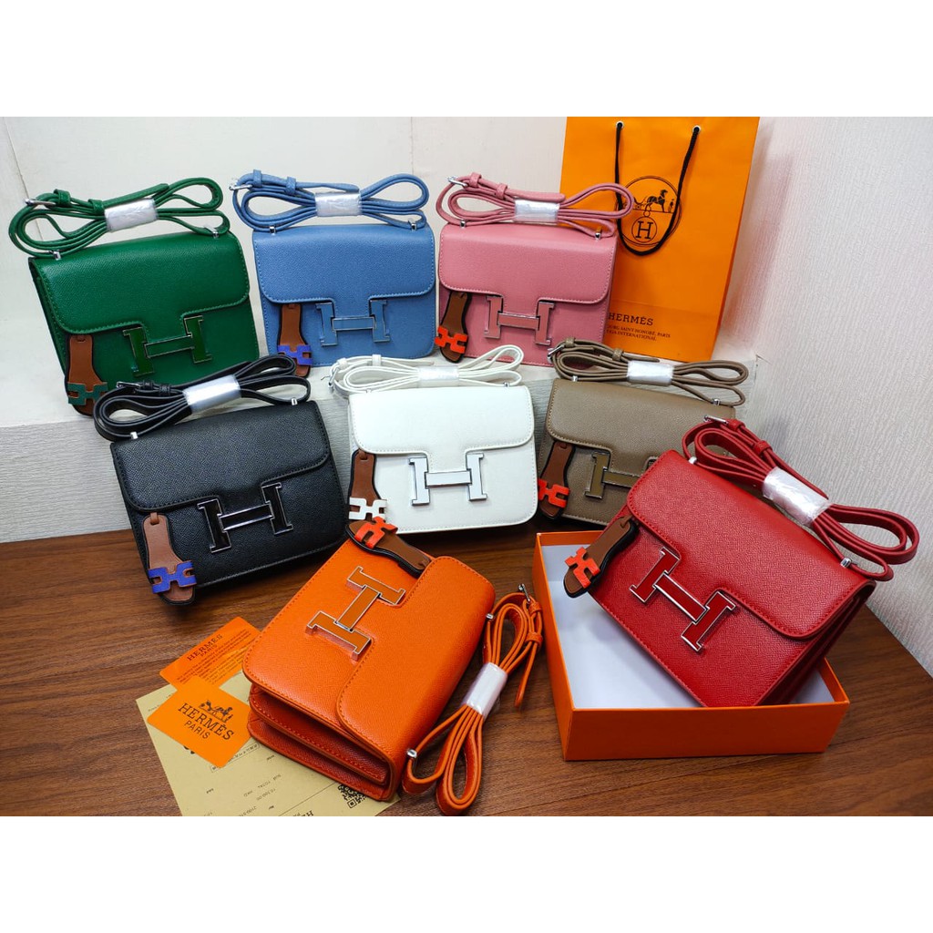 Tas constance taiga SLIPPERS 19CM FREE BOX PAPPERBAG SERTI & BILL