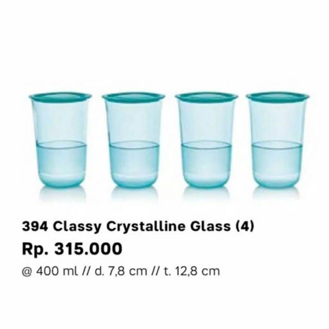 CLASSY CRYSTALLINE GLASS (4)