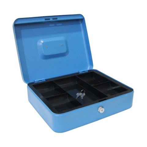 Brankas Besi Metal Cash Box Kecil 15x12x8cm