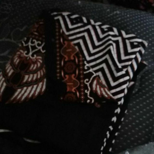 Kemeja Batik Lengan Pendek 021 Risna Batik Hrb026 Hem Batik Murah Seno Sogan Bakung Padi Manggar