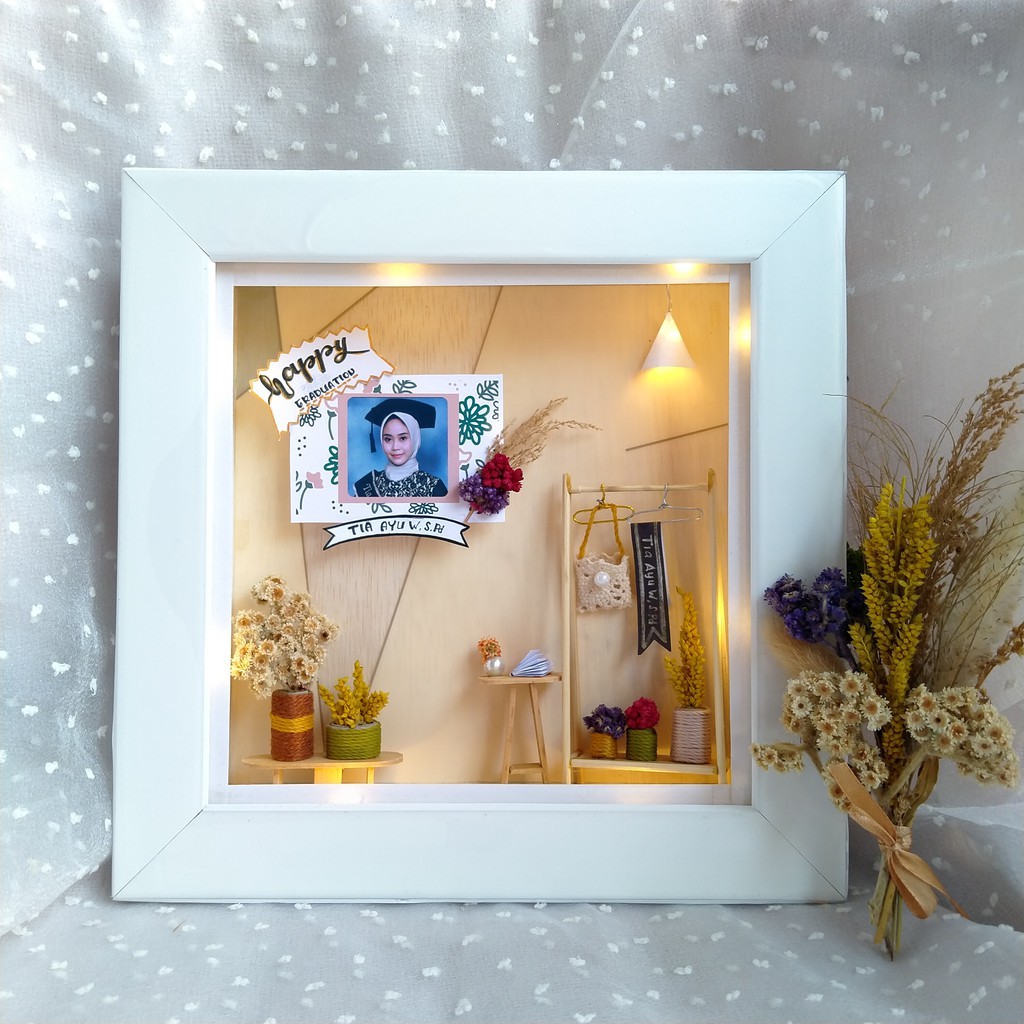 Pop Up Frame / Kado unik wisuda, ulang tahun, dan lain-lain