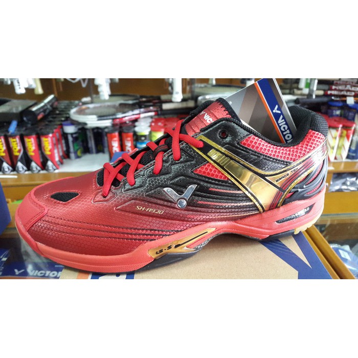 Sepatu badminton VICTOR SH 920D RED BLACK SH920D ORIGINAL