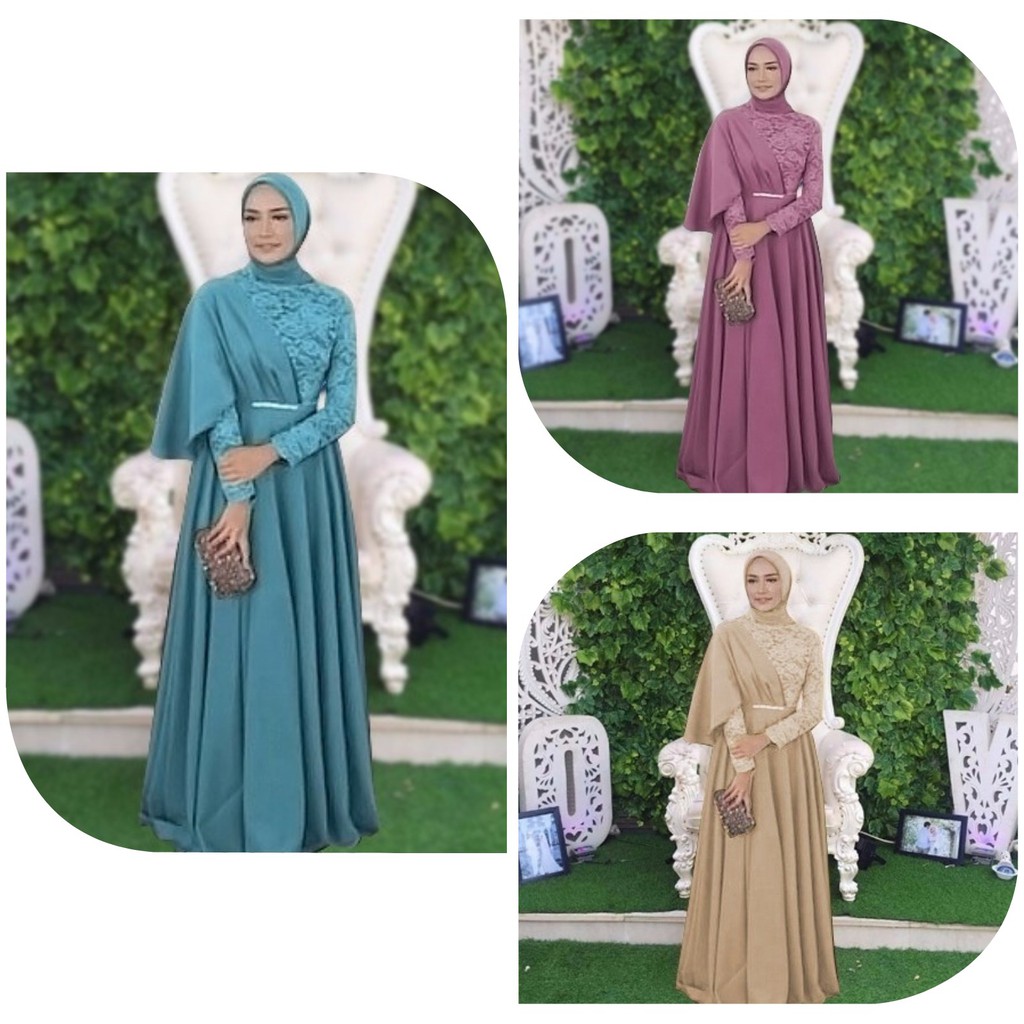 see maxi yuniar /gamis syari cewek
