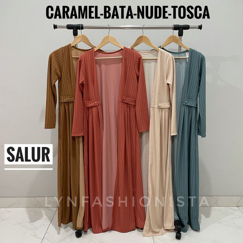 (BB MAX 70 KG)VIKA OUTER/CARDIGAN WANITA MUSLIMAH/LONG CARDI PANJANG POLOS PREMIUM-8