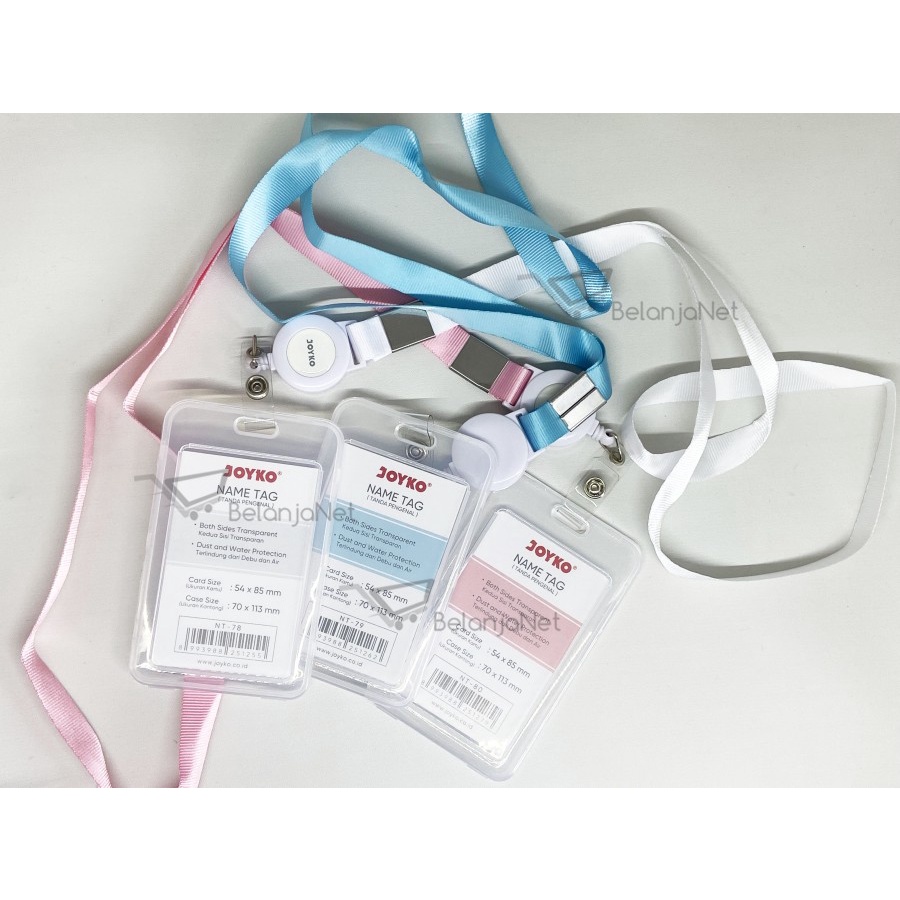 

Name Tag |Tanda Pengenal |ID Card Holder Joyko NT-78 NT-79 NT-80