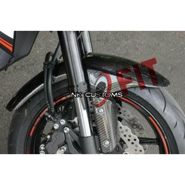 Kawasaki Z800 Front Fender Carbon Kevlar spakbor depan z800