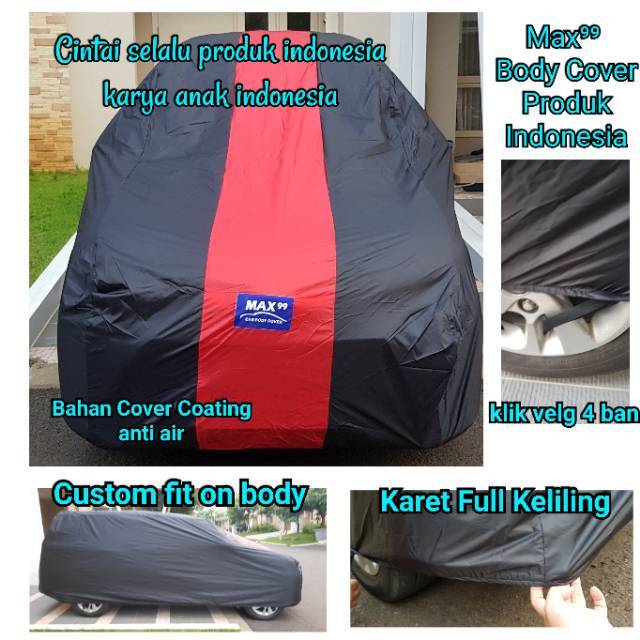 CAR BODY COVER / SARUNG MOBIL / SELIMUT MOBIL / COVER MOBIL WARNA BAHAN WATERPROFF SELIMUT  MOTOR