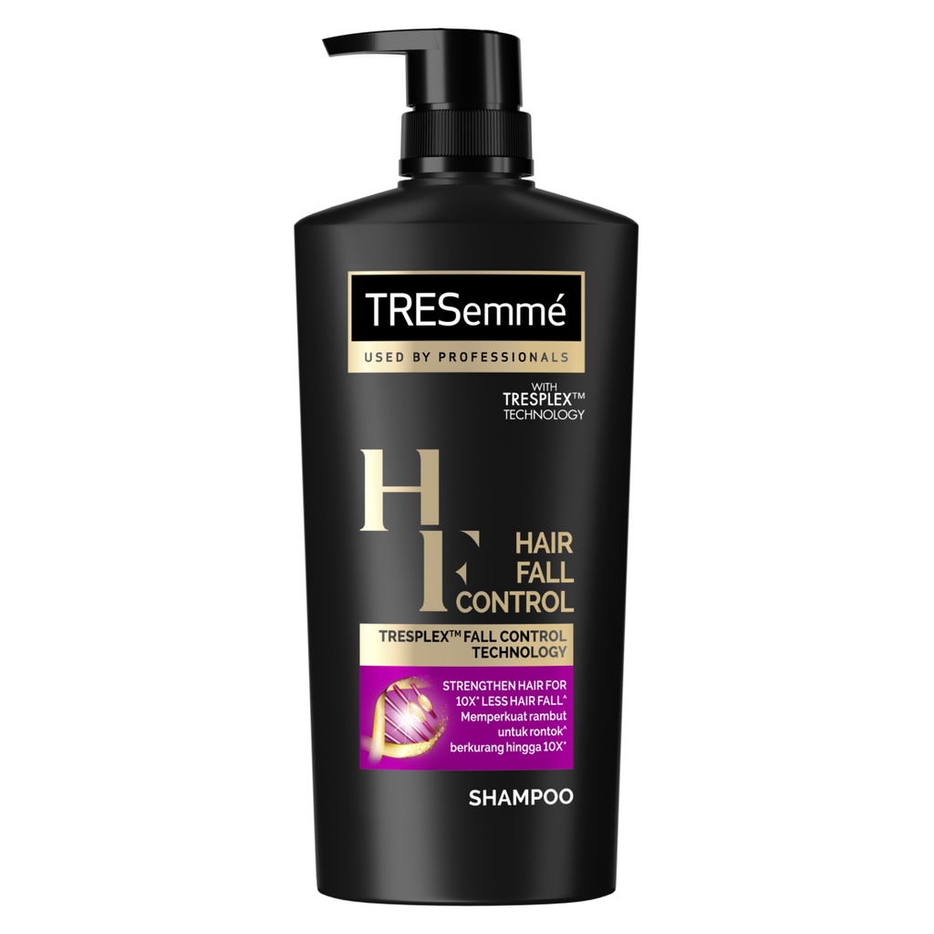 Tresemme Hair Fall Control Shampoo Perawatan Rambut Rontok Hingga 10X* with TRESplex Technology 670ML-1
