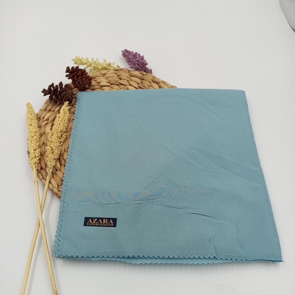 JILBAB AZARA SEGI EMPAT PREMIUM VOAL OSKARA-Light Gray