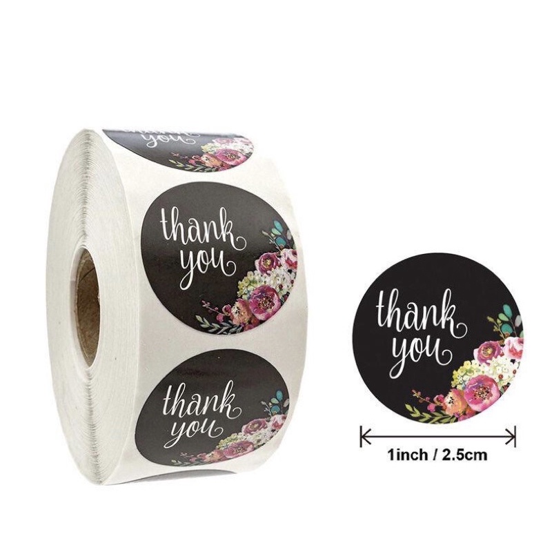 

Stiker Terima Kasih / Stiker Thankyou 500 pcs / 1 Roll