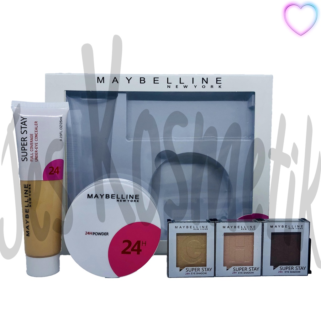 MYB Eyeshadow 3 Warna Make Up Set 3 in 1 Super Stay 24H / Grosir Kosmetik