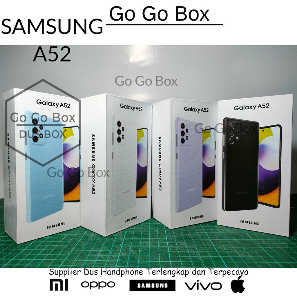 DUS DUSBOX SAMSUNG A52 -GRATIS STICKER DAN FULLSET  -BOX SAMSUNG