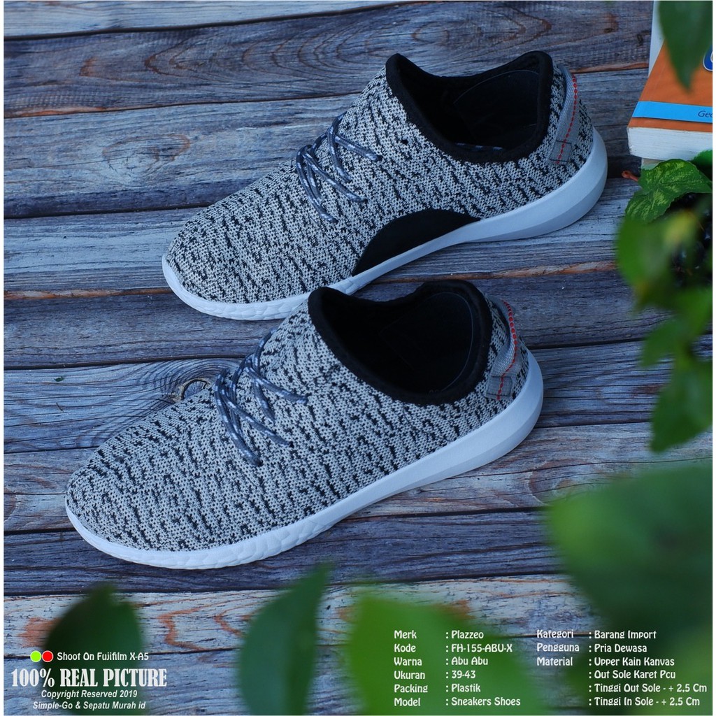 SEPATU SNEAKERS PRIA DEWASA IMPORT FH 155 39-43