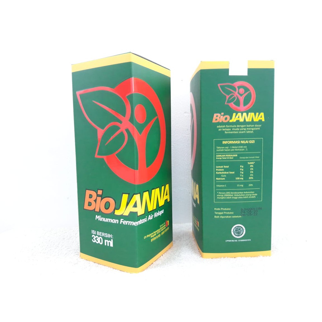 

Bio JANNA Minuman Fermentasi Air Kelapa Nutrisi Herbal Hayati