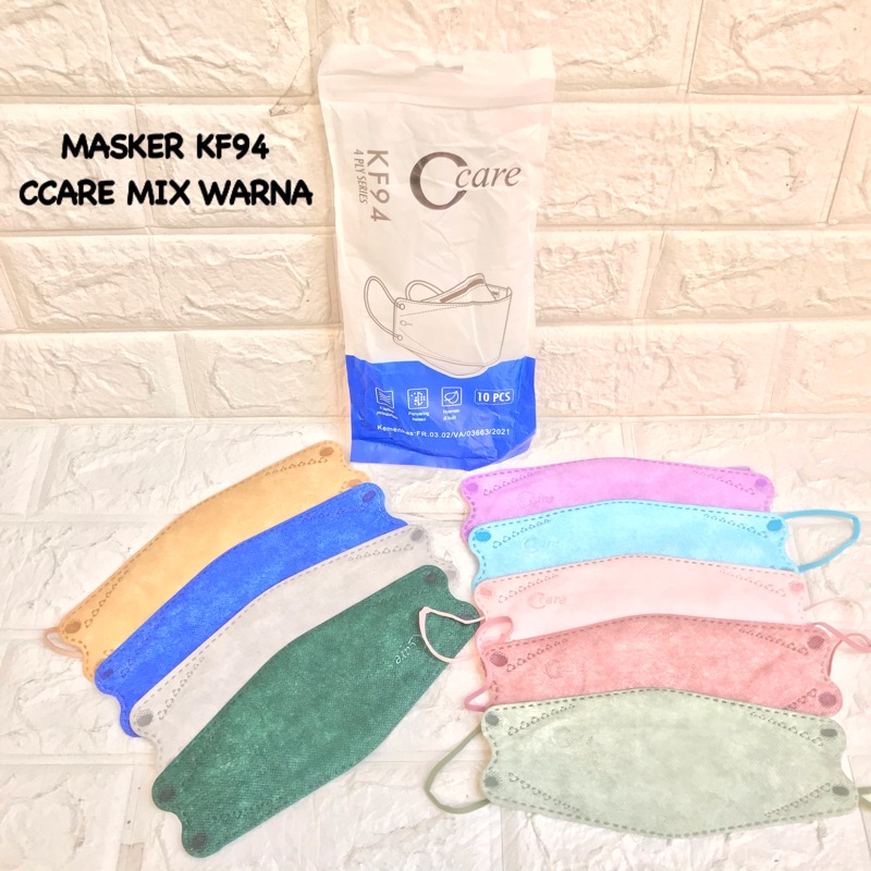 MASKER KF94 CCARE TERMURAH/MASKER KOREA TERMURAH