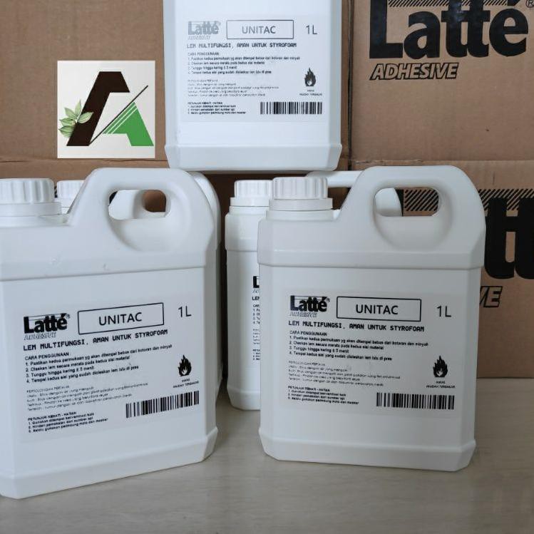 

SFA Lem styrofoam gabus Latte Unitac 1000 ml ➴ (Super Sale)