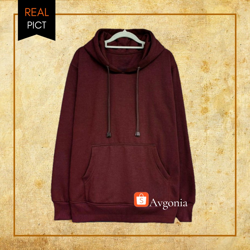 Hodie Hoddie Pria Wanita Polos Distro Keren Hoodie Polos Pria