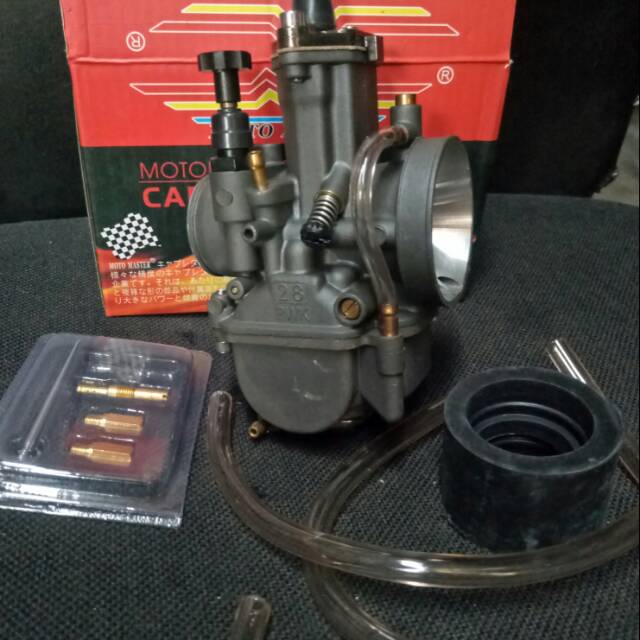 Karburator kotak pwk MOTOMASTER  28 bonus pjmj