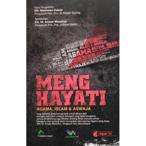 COD Menghayati Agama, Islam dan Aswaja Lirboyo Press Buku Original