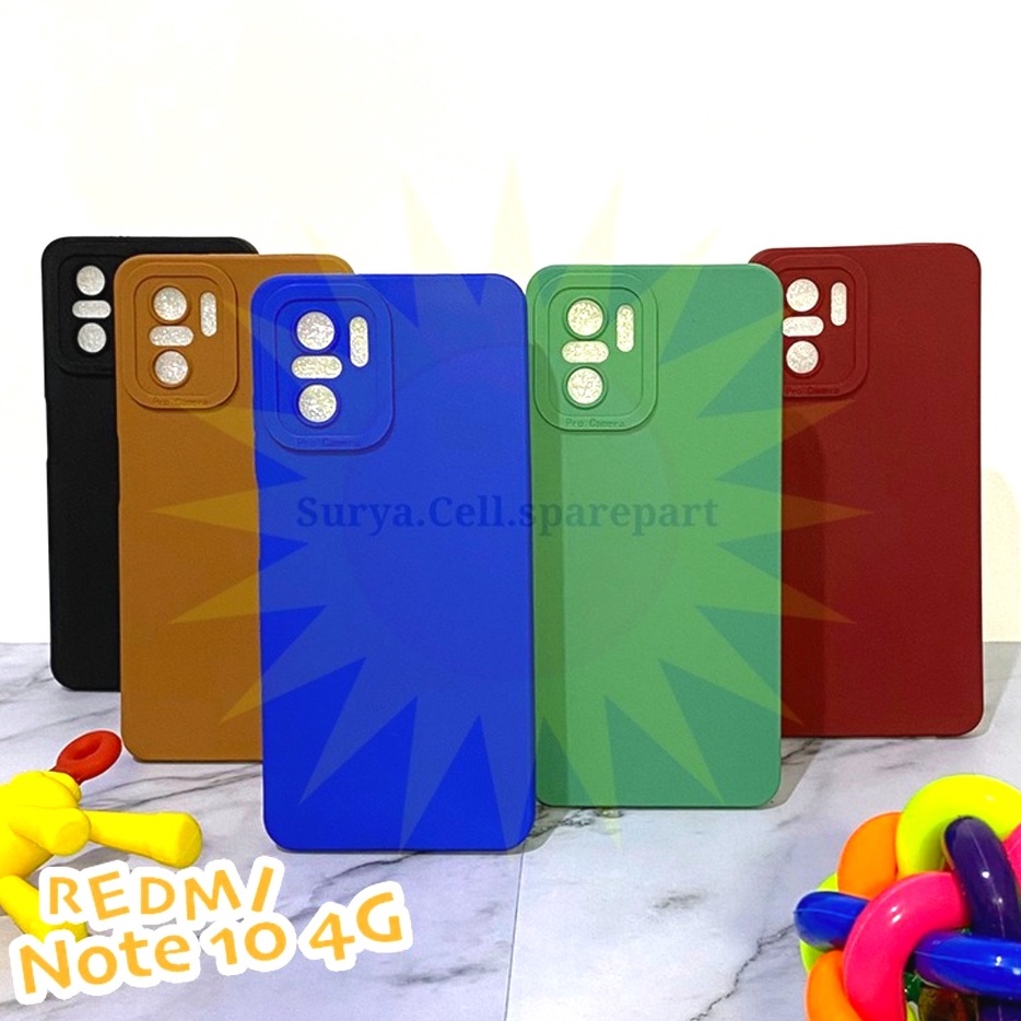 Case Slim Matte Pro Camera Redmi Note 10 4G Note 10S Note 4 Note 4x