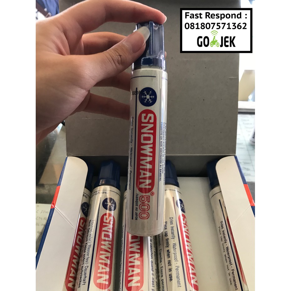 

spidol jumbo 500 snowman marker