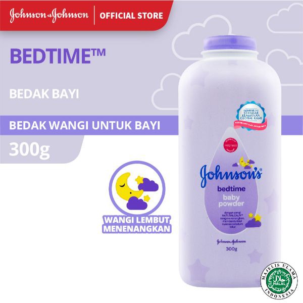 Johnson’s Powder Bedtime (Tersedia varian ukuran)