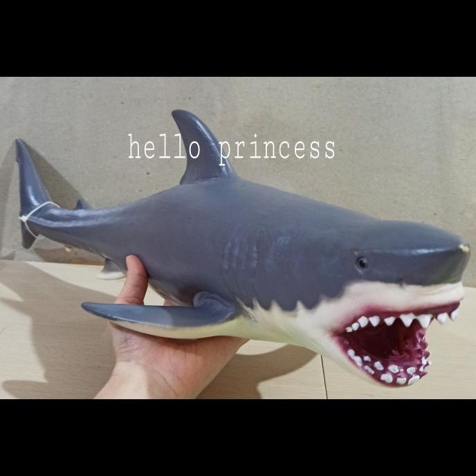 MAINAN ANAK KARET IKAN LAUT FISH SEA WORLD PAUS HIU FIGURE SHARK barang ready