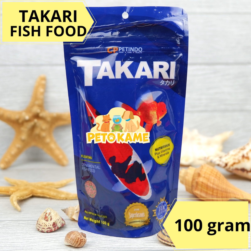 Jual Takari Mix 100 Gram Pelet Dan Pakan Ikan Hias Koi Koki Shopee