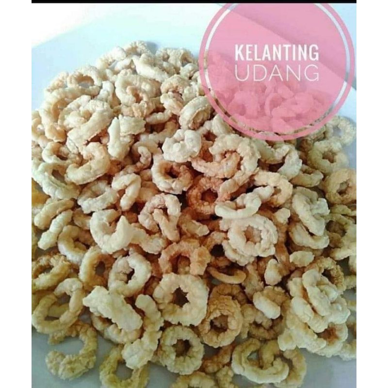 

cemilan camilan kelanting udang lanting udang