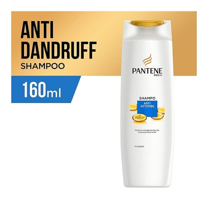 Shampoo Sampo Pantene Anti Dandruff Anti Ketombe 160ml Biru Shopee Indonesia