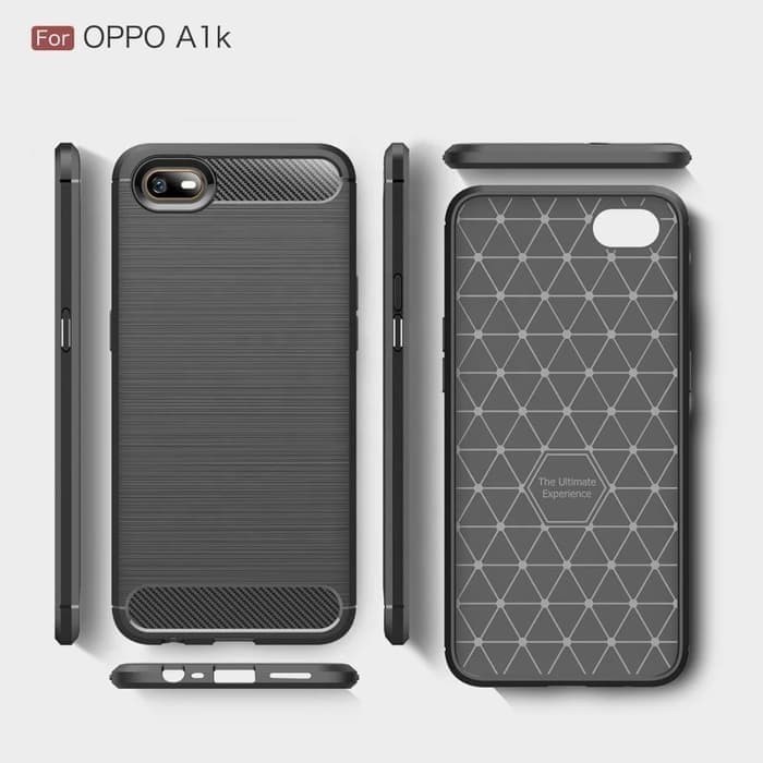 Case Ipaky Carbon Oppo A1k / Realme C2 {LIGO}