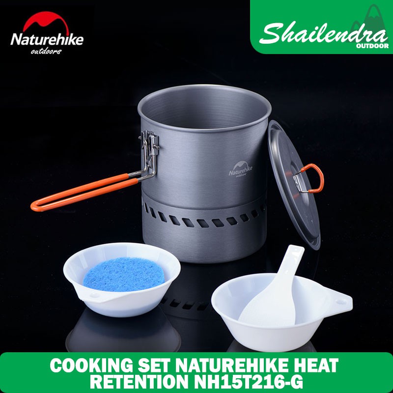 COOKING SET NATUREHIKE HEAT RETENTION NH15T216-G