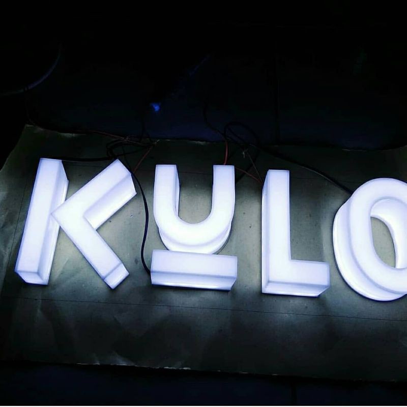 Jual Huruf Timbul D Nyala Akrilik Neonsign Signage Letter D Letter Sign Shopee Indonesia