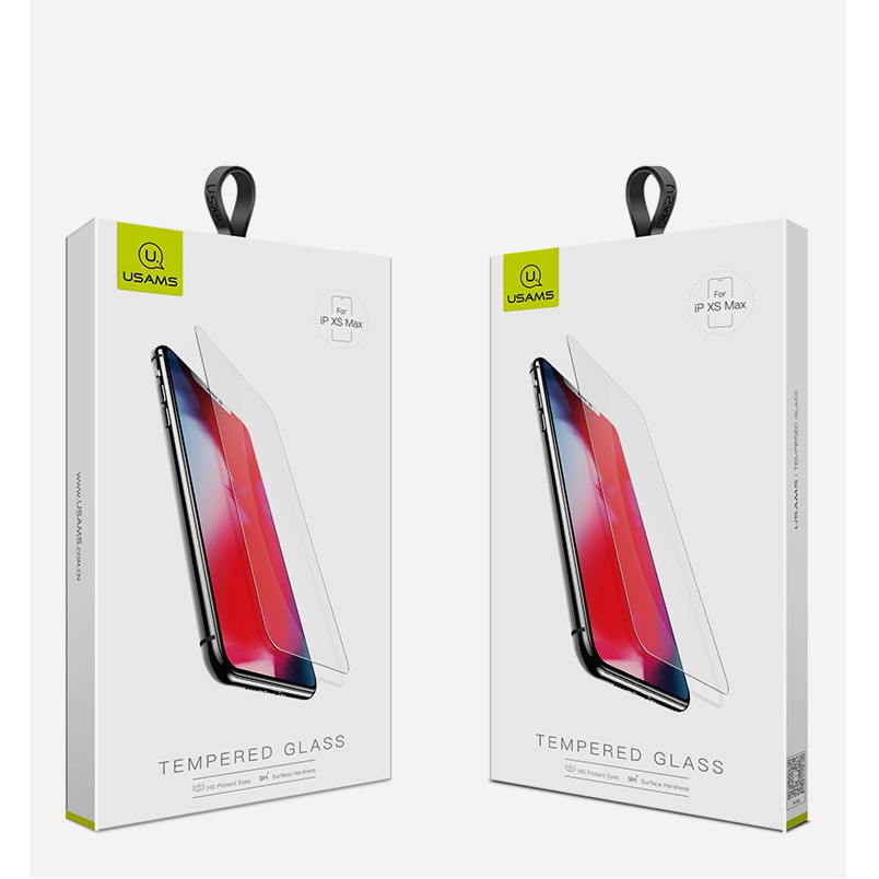 Tempered Glass  iPhone XS MAX USAMS Tempered Glass 0.15MM Apple iPhone XS MAX original 100%